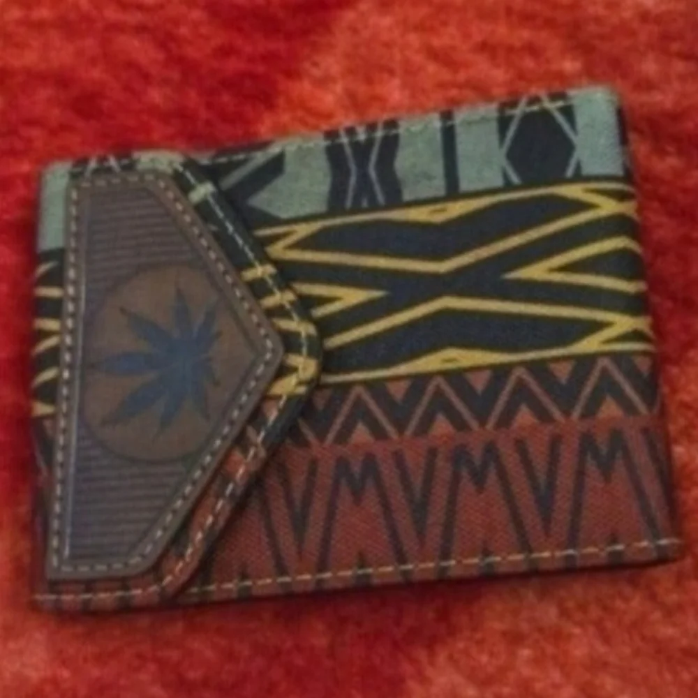 New 420 comedy anime manga leather wallet